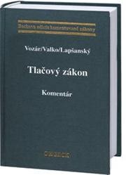 Tlačový zákon. Komenár: Jozef Vozár/Ernest Valko/Lukáš Lapšanský Cena: 43,9€